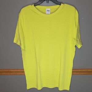 Zara Vibrant Lime T-Shirt